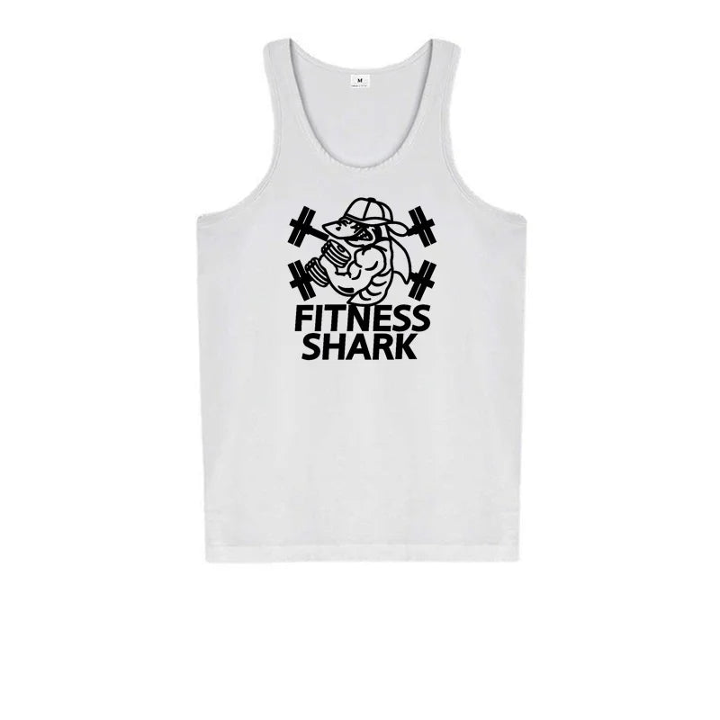 Gym Mens Summer Brand Workout Tank Top Bodybuilding Mesh