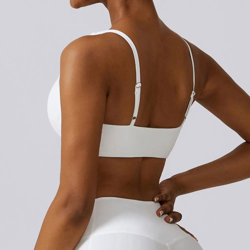 Nylon Bra Top Women Gym Sexy Tight Sports Bra Fitness Yoga Women's Push Up