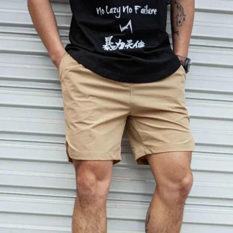 Men Hot Shorts Light Weight Thin Short Pants Running Squat Fitness Shorts Men GYM Wear Quick-drying Drawstring Shorts