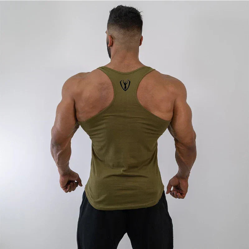 mens tank tops shirt gym tank top fitness clothing vest sleeveless cotton man canotte bodybuilding ropa hombre man clothes wear