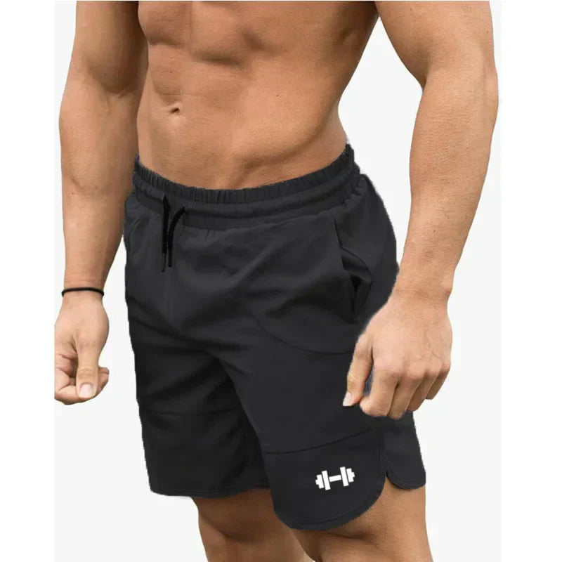 Summer Mens Casual Shorts Gym Wear Fitness Workout Shorts Men Sport Short Pants Tennis Basketball Soccer Training Running Shorts