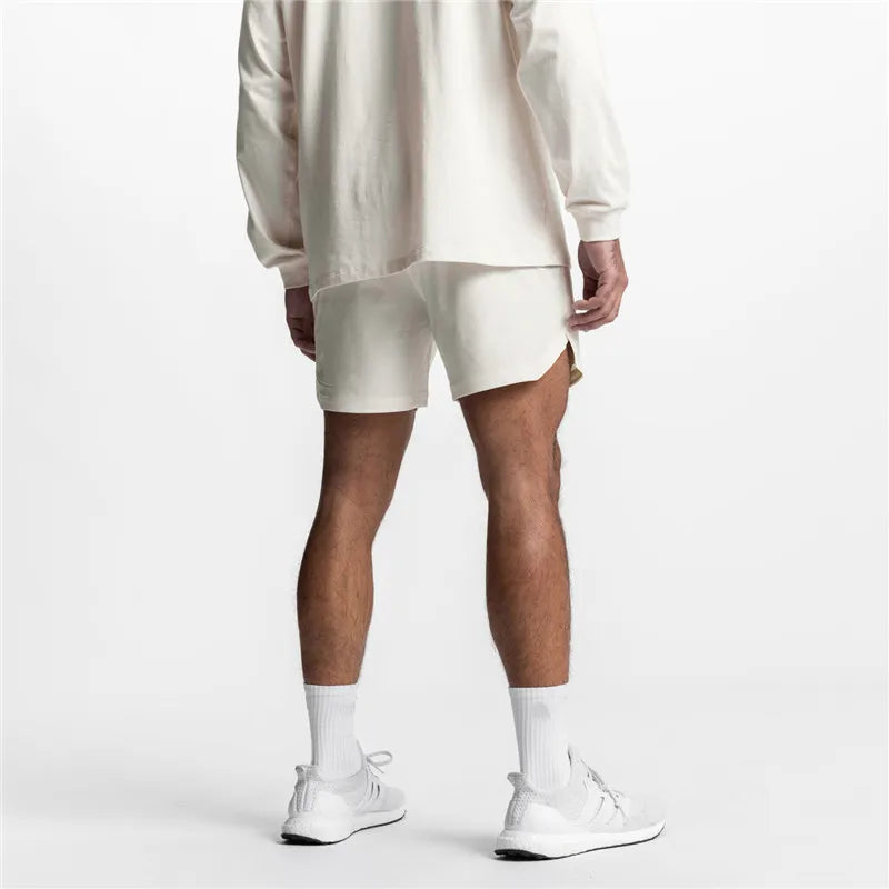 2025 NEW Summer Running Shorts Men Sports Jogging Fitness Shorts Quick Dry Mens Gym Men Shorts Gyms Short Pants For Men