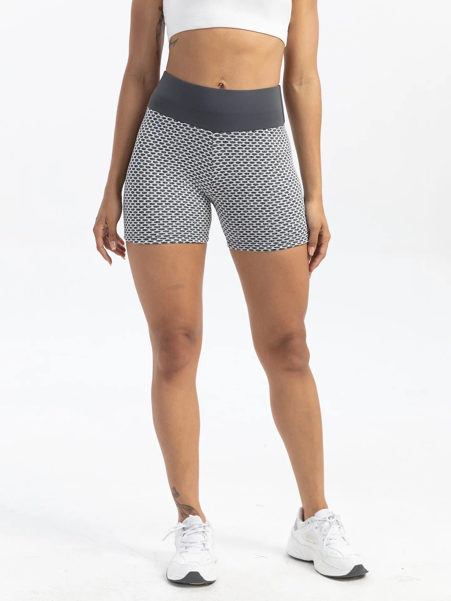 Women Sports Short Yoga Legging Shorts Squat Proof High Waist Fitness Tight Shorts Quick Drying Cycling Workout Gym Shorts