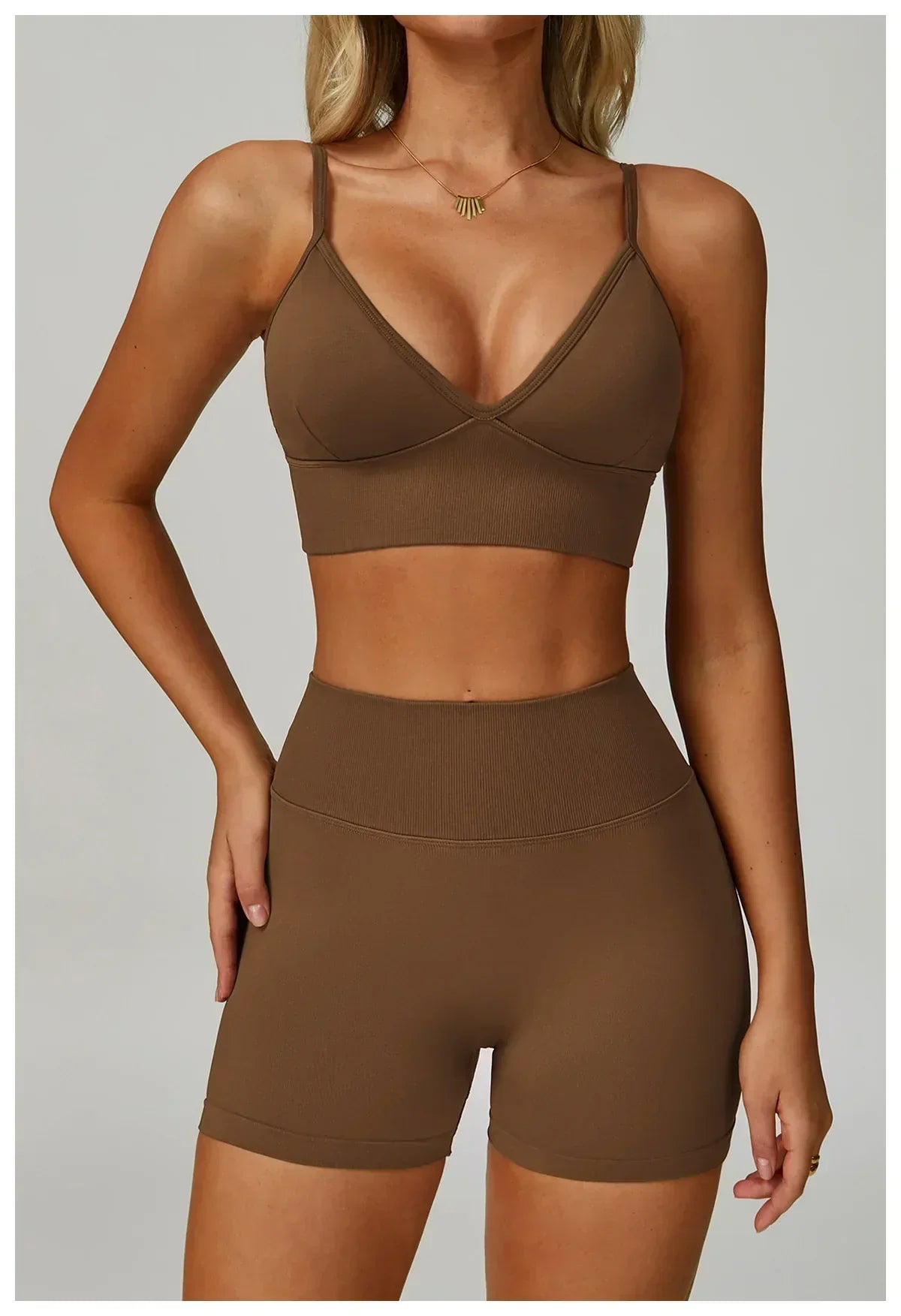 Women Yoga Shorts Push Up Gym Running V-shaped High Waist Shorts Women Scrunch Butt Sports Leggings Women Workout Clothes Short