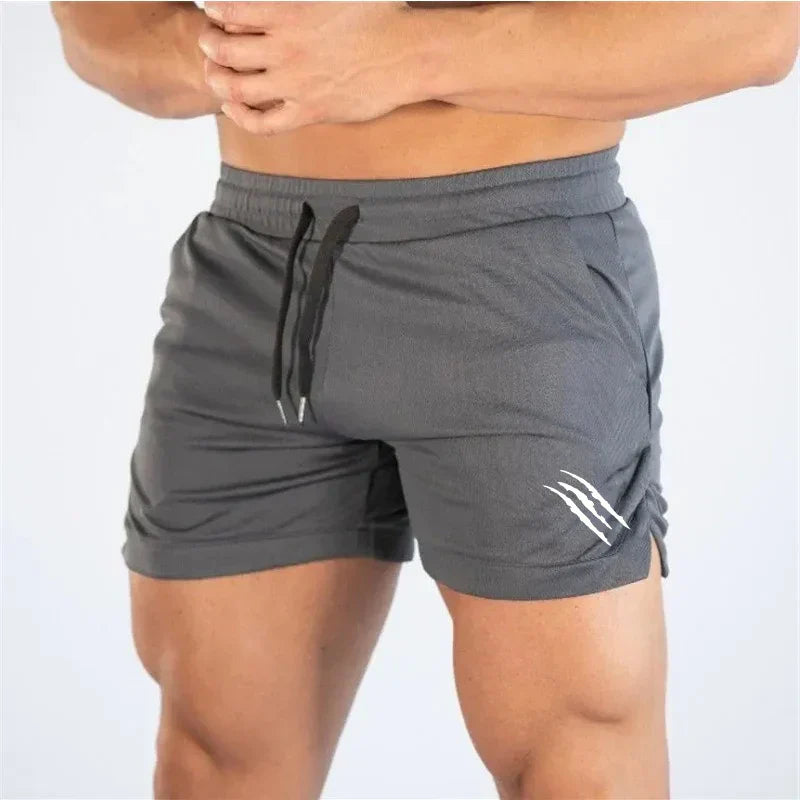 Gym Shorts Men Running Shorts Sport Homme Breathable Soft Tennis Workout Sportswear Mesh Short Pants Male Yoga Basketball
