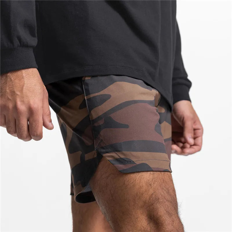 2025 NEW Summer Running Shorts Men Sports Jogging Fitness Shorts Quick Dry Mens Gym Men Shorts Gyms Short Pants For Men