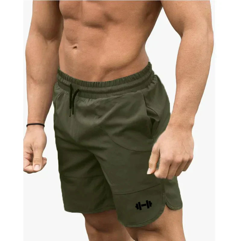 Summer Mens Casual Shorts Gym Wear Fitness Workout Shorts Men Sport Short Pants Tennis Basketball Soccer Training Running Shorts
