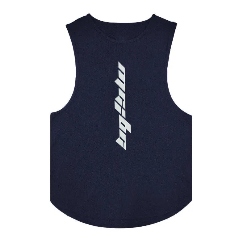 2025 NEW Fitness Sports Tank Tops Men Gyms Workout Sleeveles Shirt Male Summer Loose Undershirt basketball Running men Ves