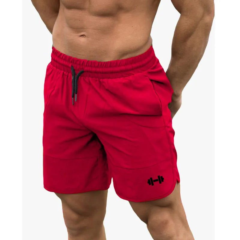 Summer Mens Casual Shorts Gym Wear Fitness Workout Shorts Men Sport Short Pants Tennis Basketball Soccer Training Running Shorts