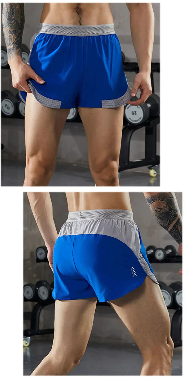 Gym Shorts for Men with Pockets Black Workout and Running Shorts