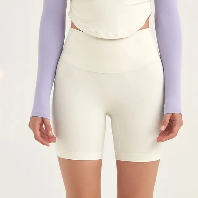 Summer Yoga Shorts Women Fitness Shorts Running Cycling Shorts Breathable Sports Leggings High Waist Push Up Workout Gym Shorts