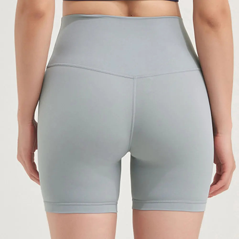 Summer Yoga Shorts Women Fitness Shorts Running Cycling Shorts Breathable Sports Leggings High Waist Push Up Workout Gym Shorts