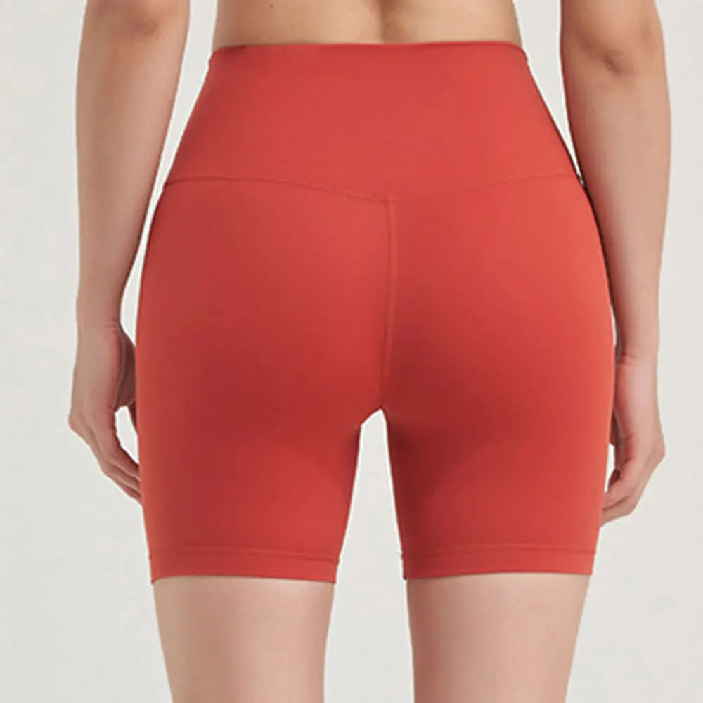 Summer Yoga Shorts Women Fitness Shorts Running Cycling Shorts Breathable Sports Leggings High Waist Push Up Workout Gym Shorts