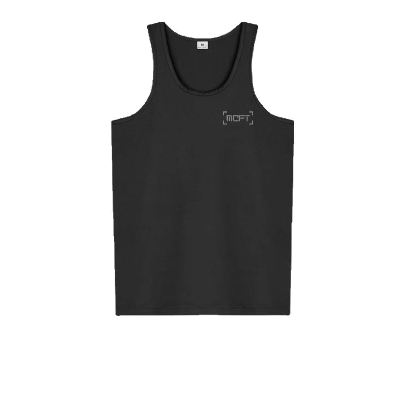 Top Selling Fitness Summer Mens Mesh Quick Dry Tank Gym Work Vest TShirt Slim 2023 Training Sleeveless Singlets