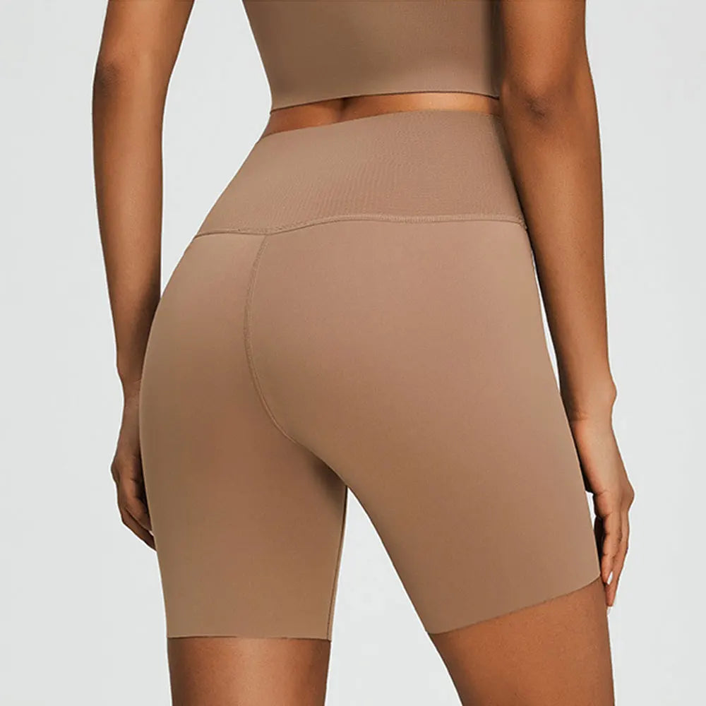 Yoga Shorts Women Fitness Shorts Running Cycling Shorts Breathable Sports Leggings High Waist Summer Workout Push Up Gym Shorts