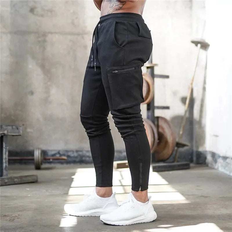 2023 NEW Men pants Sweatpants Man Gyms Workout Fitness Sports Trousers Male Running Skinny Track Pants Training Jogger Pants men
