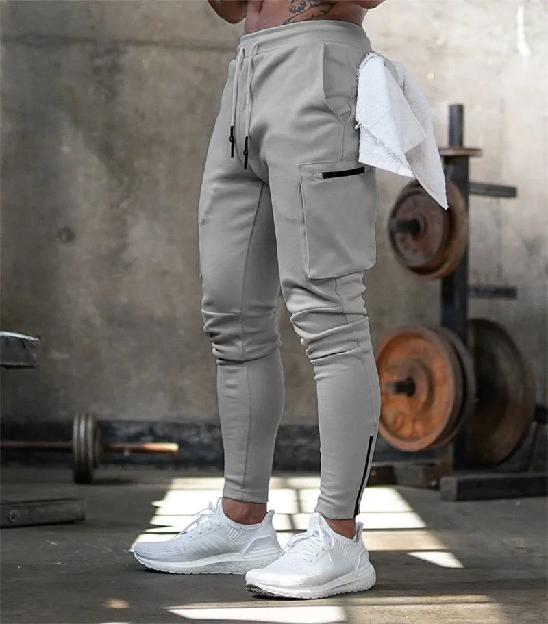 2023 NEW Men pants Sweatpants Man Gyms Workout Fitness Sports Trousers Male Running Skinny Track Pants Training Jogger Pants men