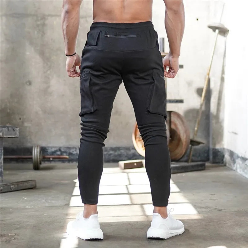 2023 NEW Men pants Sweatpants Man Gyms Workout Fitness Sports Trousers Male Running Skinny Track Pants Training Jogger Pants men
