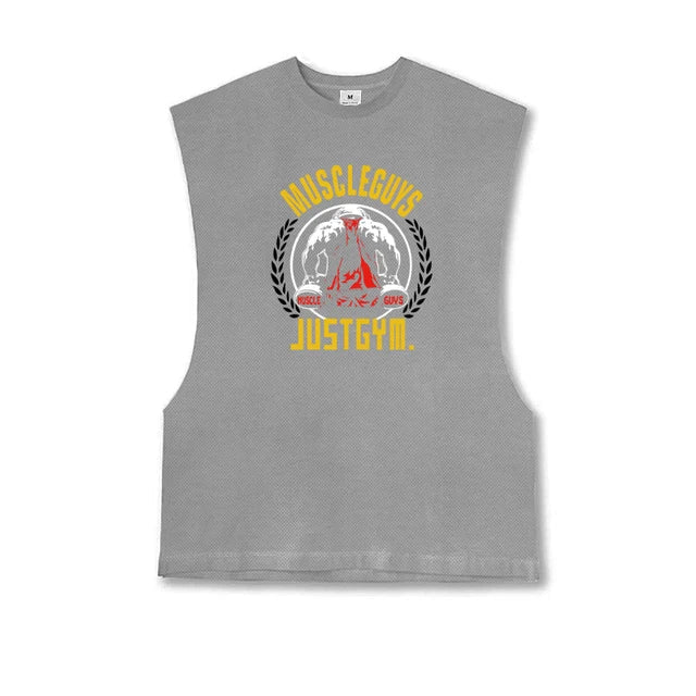 New Mens Mesh Quick Dry Singlets Cool Muscle Clothing