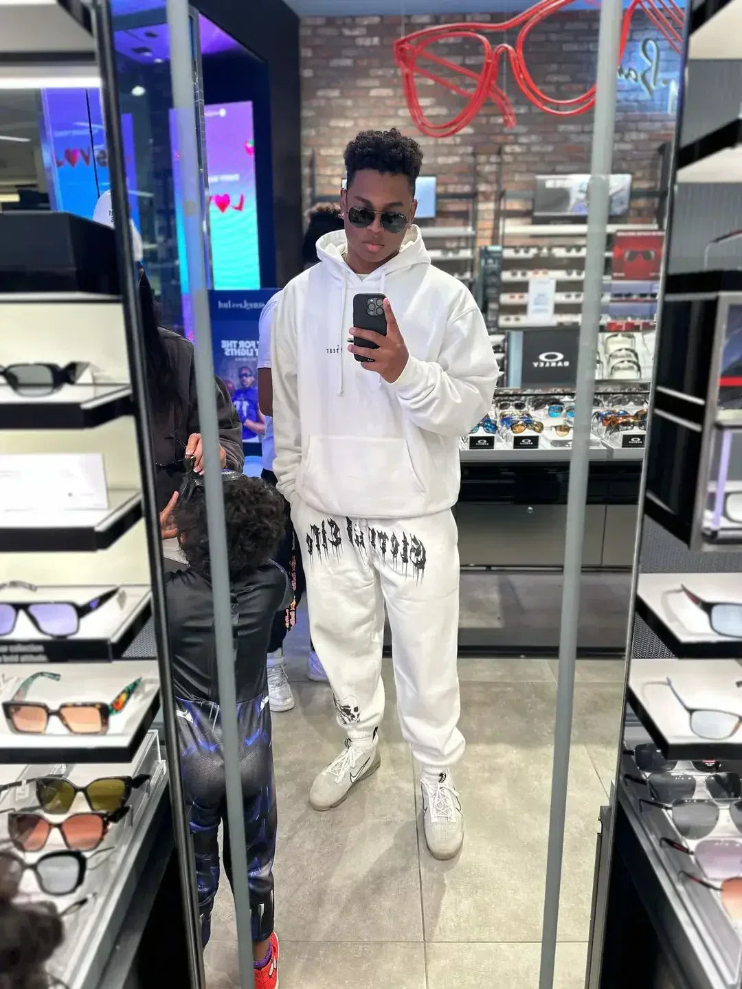 2024 European and American Men's New Year Wear Sports Pants Casual Sports Training Pants Men's Gym Pants