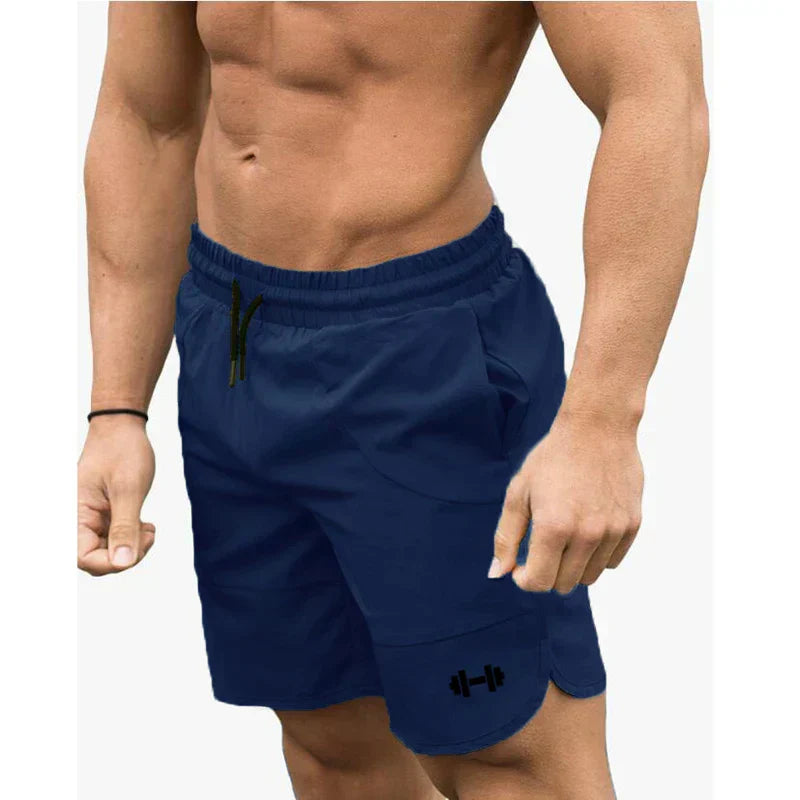 Summer Mens Casual Shorts Gym Wear Fitness Workout Shorts Men Sport Short Pants Tennis Basketball Soccer Training Running Shorts